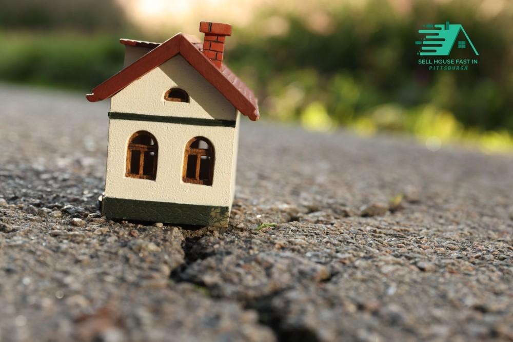 Tips for selling a Pittsburgh home with a foundation and stair or step crack without repair.